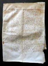 Deed1614 old document d'occasion  Vitré
