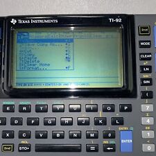 Usado, Calculadora gráfica Texas Instruments TI-92 com capa testada e funciona comprar usado  Enviando para Brazil