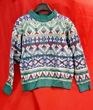 Maglione sweater shetland usato  Italia