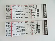 Ticket stubs lauren for sale  Columbia