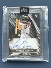 2024 Topps Chrome Black Lawrence Butler RC Auto Oakland A's Rookie #CBA-LB for sale  Shipping to South Africa