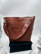 Used, Designer Classic Large Leather Shoulder Bucket Bag for sale  Shipping to South Africa