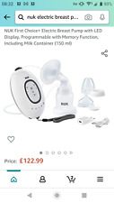 Nuk electric breast for sale  SHEFFIELD