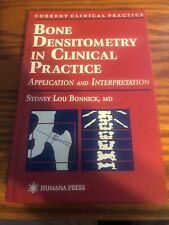 Densitometria óssea na prática clínica por Sydney Bonnick 1998 humana press HC, usado comprar usado  Enviando para Brazil