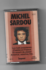 Michel sardou cassette d'occasion  Saint-Chamond