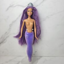 Usado, 2002 Mattel Barbie Sereia Fantasia AA Christie Boneca de Cabelo Roxo Vendida Por Peças comprar usado  Enviando para Brazil