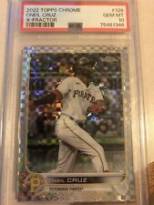 Usado, 2022 Topps Chrome #128 ONeil Cruz X-Fractor Rookie RC PSA 10 em perfeito estado comprar usado  Enviando para Brazil