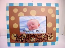 Baby picture frame for sale  Cedar Mountain