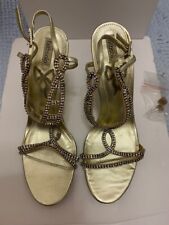 Faithsolo sandals gold for sale  RAYLEIGH
