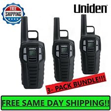 UNIDEN Long Range 3-pack Rechargeable Two Way Radio Walkie Talkies 16 MILE 2-Way for sale  Shipping to South Africa