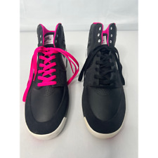 Nike para hombre Paul Rodríguez 7 zapatos altos premium negros rosa 616355-016 top 12M, usado segunda mano  Embacar hacia Mexico
