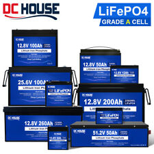 Akumulator LiFePO4 12V / 24V / 48V 6AH 24AH 100AH 200AH bateria litowa BMS do RV Solar na sprzedaż  Wysyłka do Poland