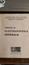 Appunti elettrotecnica general usato  Bologna