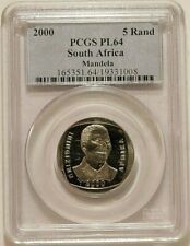 Used, South Africa: 2000 5 Rands Nelson Mandela PL64 PCGS  UNC 54-158 for sale  Shipping to South Africa