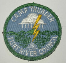 Parche verde Camp Thunder Georgia Flint River Council BSA Boy Scout RC5 segunda mano  Embacar hacia Argentina