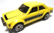 Used, 2014 HOT WHEELS '70 FORD ESCORT RS1600 YELLOW 1:64 DIECAST 2 3/4" CAR W/ BLACK for sale  Shipping to South Africa