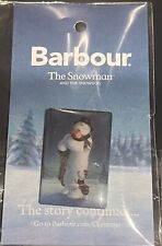 Barbour snowman snowdog for sale  COVENTRY