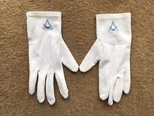 White cotton masonic for sale  DERBY