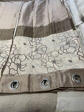 Lined eyelet curtains for sale  BASILDON