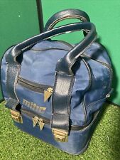 Used, MITRE 4 BOWL CARRY  BAG HOLDALL BLUE USED Condition Lawn Bowls Vintage for sale  Shipping to South Africa