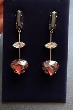 Genuine Swarovski Earrings, Gold Tone Plated for sale  Shipping to South Africa