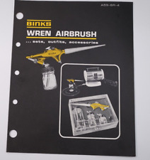 Binks wren airbrush for sale  Freehold