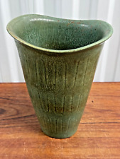 Vintage Mid Century Gunnar Nyland Rorstrand Sweden Turquoise Green Ceramic Vase for sale  Shipping to South Africa