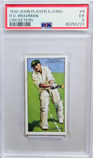 Used, 1930 John Player & Sons Cricketers #4 Don Bradman Cricket Card PSA 5 EX GOAT for sale  Shipping to South Africa