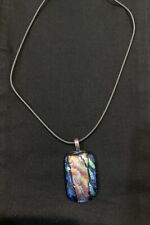 Fused glass necklace for sale  Molalla