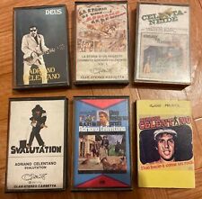 Musicassette adriano celentano usato  Longarone