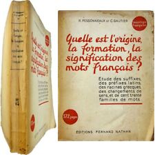 Origine formation significatio d'occasion  Nogent-le-Roi