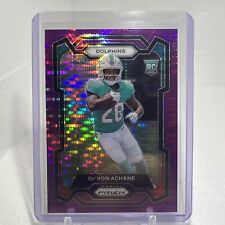 Usado, 2023 Panini Prizm Devon Achane #365 rosa tarjeta de novato radiocontrol Miami Dolphins  segunda mano  Embacar hacia Argentina