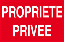 Panneau propriété privée d'occasion  Cormeilles-en-Vexin