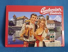 Blechschild budweiser bier gebraucht kaufen  Philippsthal