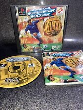 International Superstar Soccer Deluxe (PS1) Complet PAL Version EURO Sony, usado comprar usado  Enviando para Brazil