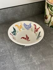 Used, Emma Bridgewater Polka Chicken Hen Rooster Cereal Bowl 1st for sale  STEVENAGE
