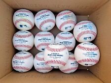Docena de pelotas de béisbol oficiales de las Grandes Ligas Rawlings usadas -- 12 bolas Manfred segunda mano  Embacar hacia Argentina