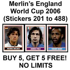 Merlin World Cup England 2006 (201 a 448) **Selecione adesivos**, usado comprar usado  Enviando para Brazil