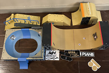 Tech Deck Ultimate Half-Pipe Ramp&Skate Park Mega Bowl Peças Diversas 2 Skates comprar usado  Enviando para Brazil