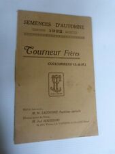 Prospectus catalogue semences d'occasion  Saint-Romain-de-Colbosc
