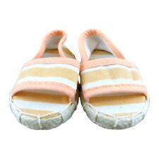 Traje de baño Molly de niña americana retirada sandalias a rayas zapatos alpargatas, usado segunda mano  Embacar hacia Argentina