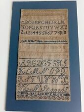 Victorian alphabet sampler for sale  CROOK
