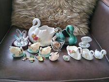 Collection swan ornaments for sale  BARROW-UPON-HUMBER