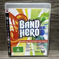 PS3 Band Hero com jogo manual G R2 Guitar Hero 65 músicas rock pop festa comprar usado  Enviando para Brazil