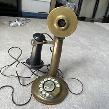 brass antique phone rotary for sale  Medford