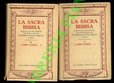 Sacra bibbia. tradotta usato  Italia