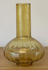 Vintage amber glass for sale  WIMBORNE