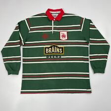 Camiseta deportiva Oxford vintage galesa de algodón talla XL de la London Welsh 1994-1996 de la Unión de Rugby, usado segunda mano  Embacar hacia Argentina