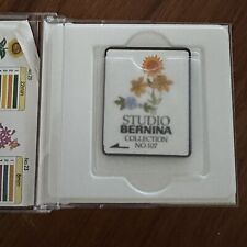  Bernette Bernina Studio embroidery machine card Collection 107 flowers baby etc for sale  Shipping to South Africa