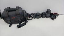 Usado, Câmera Canon EOD Rebel T3i com lentes e acessórios na bolsa de transporte não testada comprar usado  Enviando para Brazil